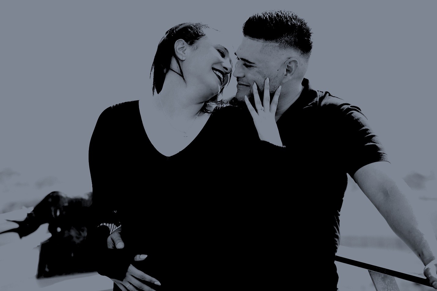 Editorial couple portrait photography